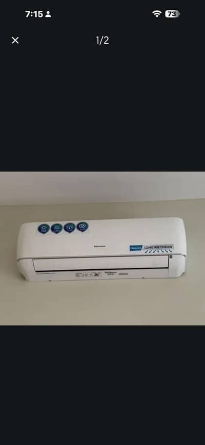Hisense As_12UW4RYETV(iD)Wall mounted split Air conditioner