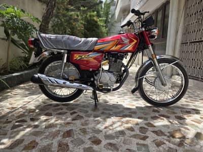 Honda CG 125  2026 Model Unregistered