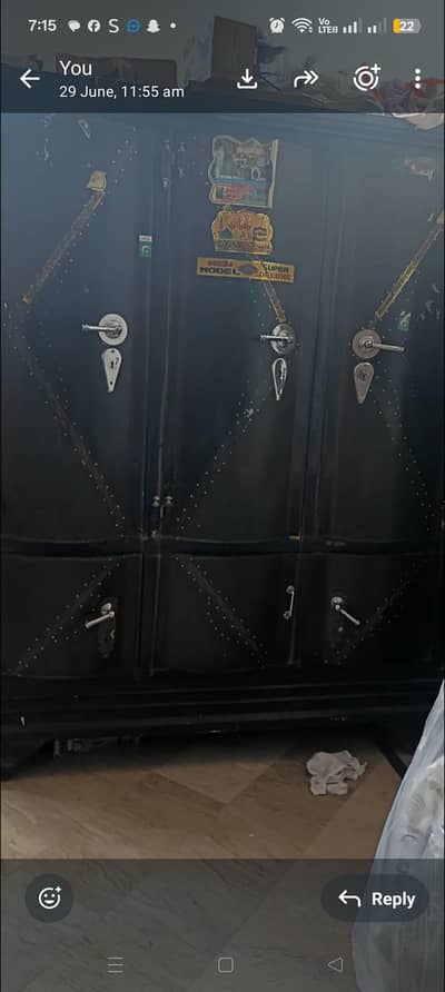 iron wardrobe