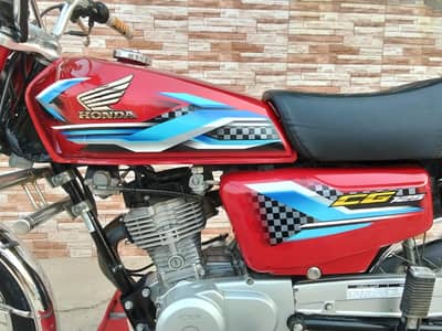 Honda Cg24 MDL. O3O8-56-88-797. All Punjab register