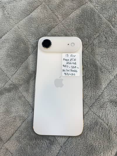 Apple iPhone 17 Air Non-PTA
