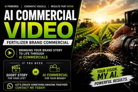 AI Video Commercials & Ads for Any Product | Fast & Professional