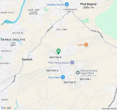 Brand New 7 Marla Corner House For Sale In Sector N 4 Bedroom Best Location For Living Bahria Enclave Islamabad