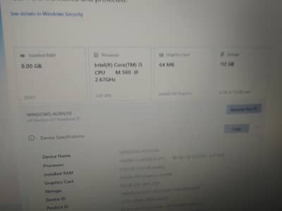 HP laptop 1 month verionty