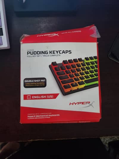 HyperX PUDDING KEYCAPS black