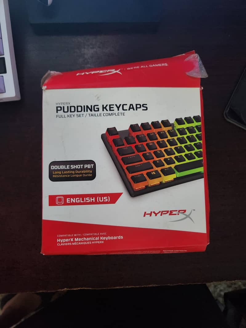 HyperX PUDDING KEYCAPS black 0
