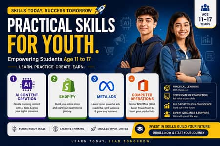 Practical Skills Courses For Youth.