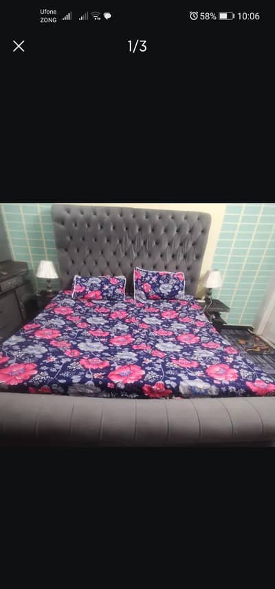 velvet bed for sale
