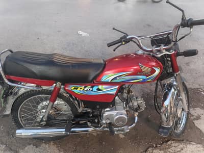 Honda CD 70 good condition no work required