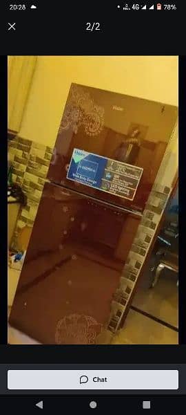 Haier  Refrigerator medium size double door fridge 0324/083/5874