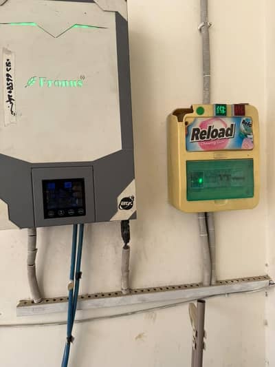 fronus 4.2 inverter hybrid system full setup  03l3-665-8026