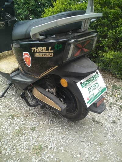 2month used metro thrill pro lithium