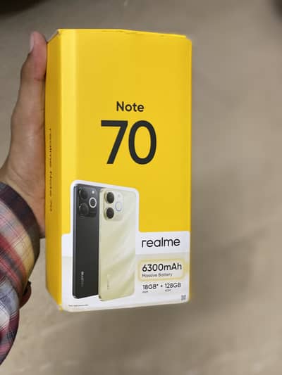 Realme note 70