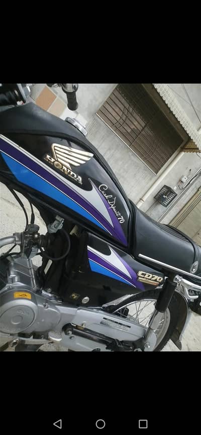 Honda City 70 bike 2006 model total genuine total guarantee total