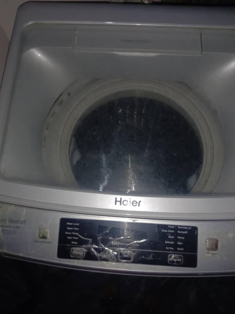 Fully automatic Haier washing machine 1
