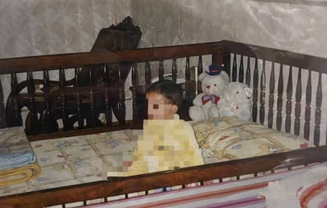 Baby bed with storage
