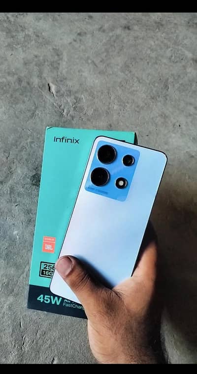 infinixe note 30 16 256gb PTA official aprove with box