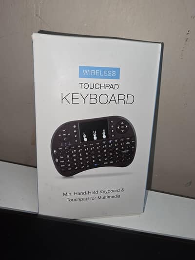 wireless touchpad keyboard