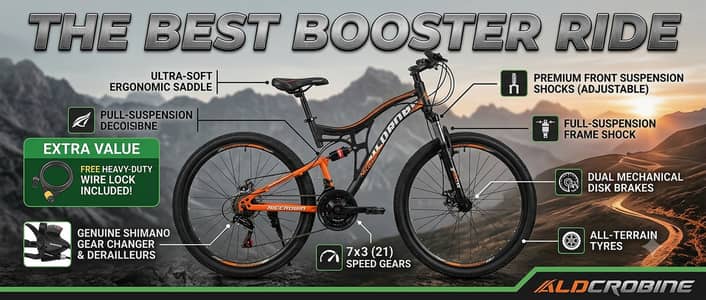 Mountain bike 27.5t nicrobin best company 3 by 8 gears price negotiabe