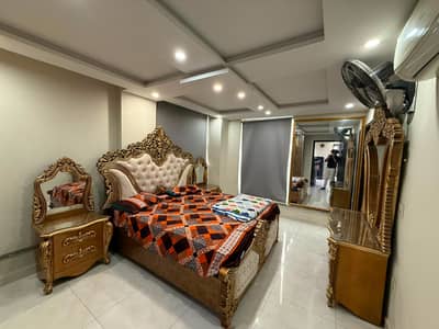 Luxury Fully Furnished One Bedroom Apartment With Attached Kitchen Tv Lounge And Wifi
