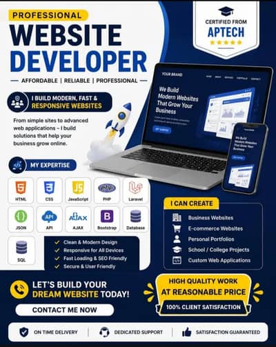 Professional Website Developer | Affordable Website Design Services
