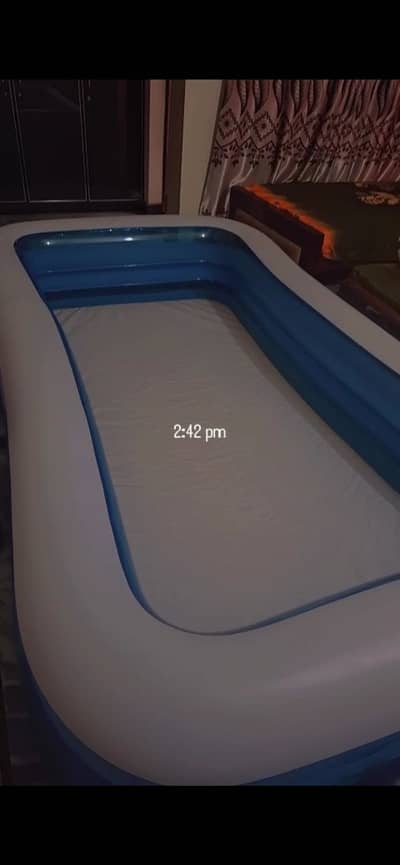 Intex 10 feet swimming pool with pump