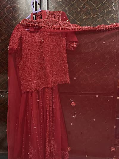 Lehnga Red