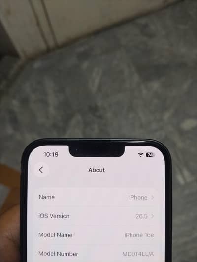 Apple iPhone 16e 128gb 100% original scratch less urgent sale