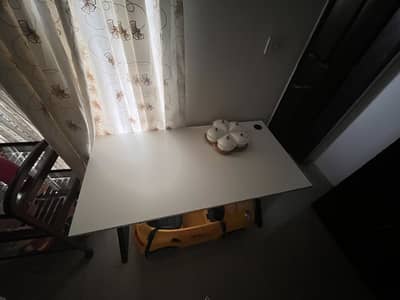 Office Table – Sturdy Wooden Desk in Excellent Condition