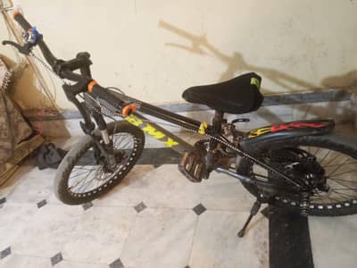 BMX with gear cycle