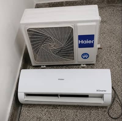 Haier 1 Ton DC Inverter AC - 10/10 Condition - Barely Used - Lush Cool
