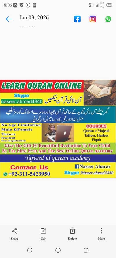 online Quran toutor