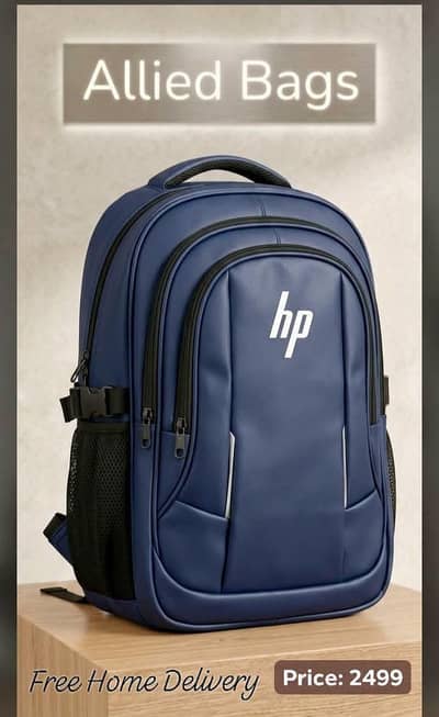 Navy Blue HP Bag for laptop / Office usage / Traveling
