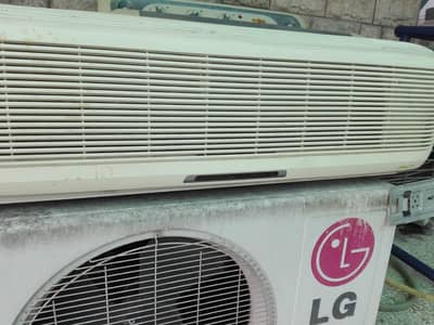 LG 1 TON SPLIT AC-EXCELLENT COOLING 10/10|FULL WORKING|GOOD CONDITION
