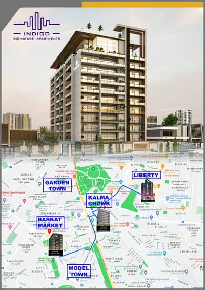 1 Bed Apartment In Garden Town On Installments