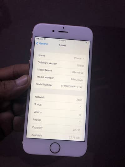 iPhone 6S sim wifi working all good