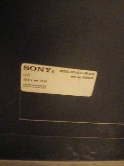 Sony Bravia 40" LED TV