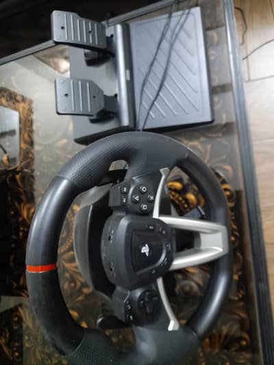 logic ps4 / ps5 steering wheel with pedals
