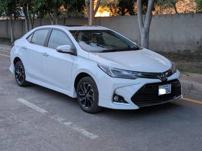 Toyota Altis Grande 2025 Black interior Showroom Condition