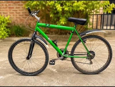Bicycle Green Color Wheely