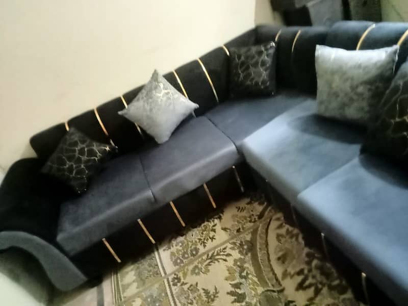L shape sofa 2