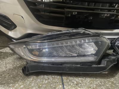 Vezel Z package 2018 front bumper and light and side panels