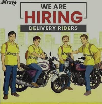 Rider hiring job
