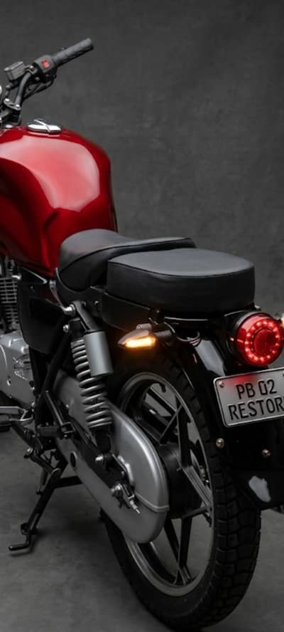 DUAL SEAT (UNIVERSAL) FOR BIKE & FOOT REST SUZUKI BIKE