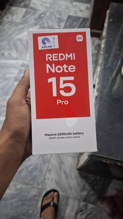Xiaomi Redmi note 15 pro 8 256 GB