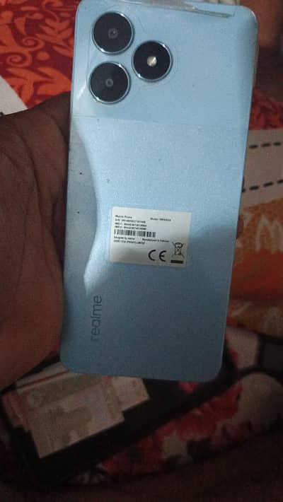 Realme Note 50 complete saman with box