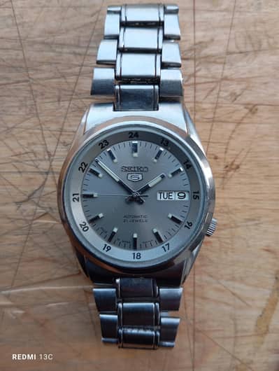seiko 5 7s26 automatic watch.