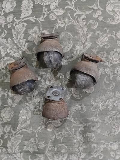 TV Trolley Wheel Set