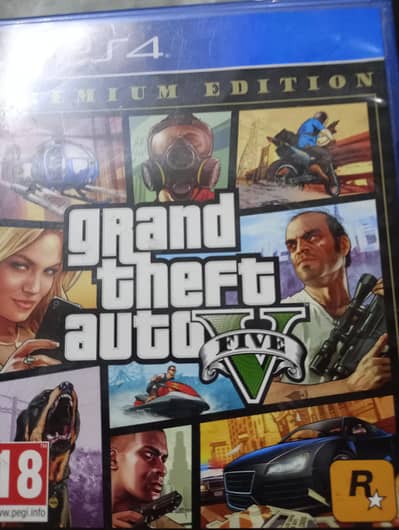 ps5 grand theft auto V GTV (Used)