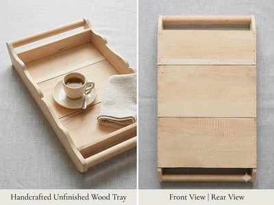 Diyar wood tray